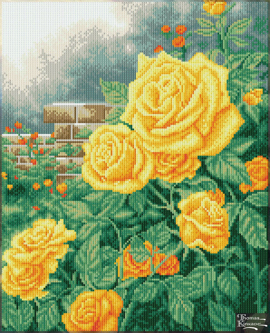 Diamond Dotz - A Perfect Yellow Rose