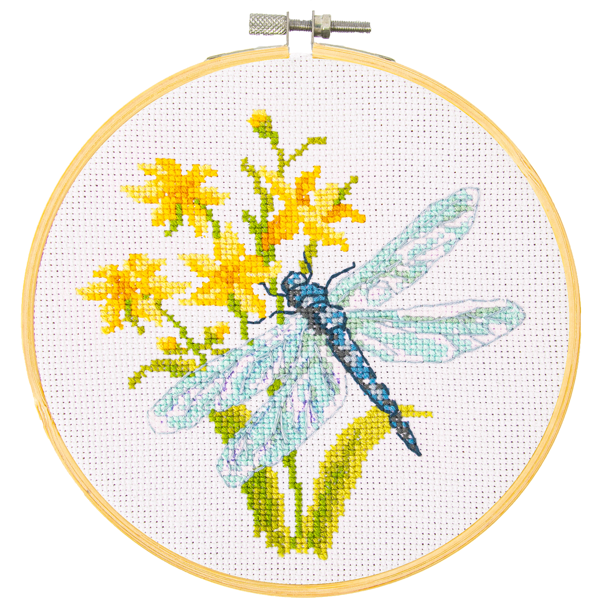 Cross Stitch - Diamond Dotz No-Count Cross Stitch Spring Flight - 6 in