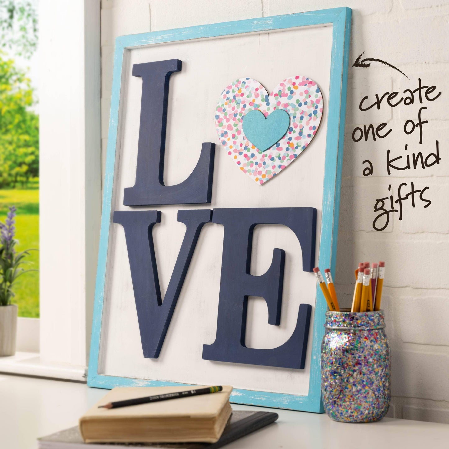 Wood - 8 inch MDF Letter - I