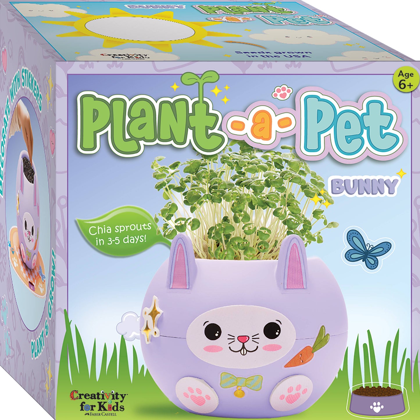 Plant a Pet Mini Grow Craft Kit for Kids: Puppy