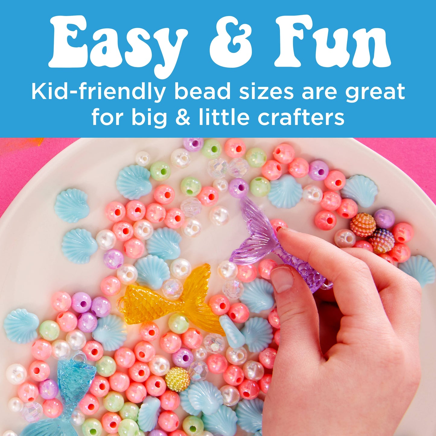 Jewelry - Jar Mermaid - DIY Bracelet Craft Kit for Kids