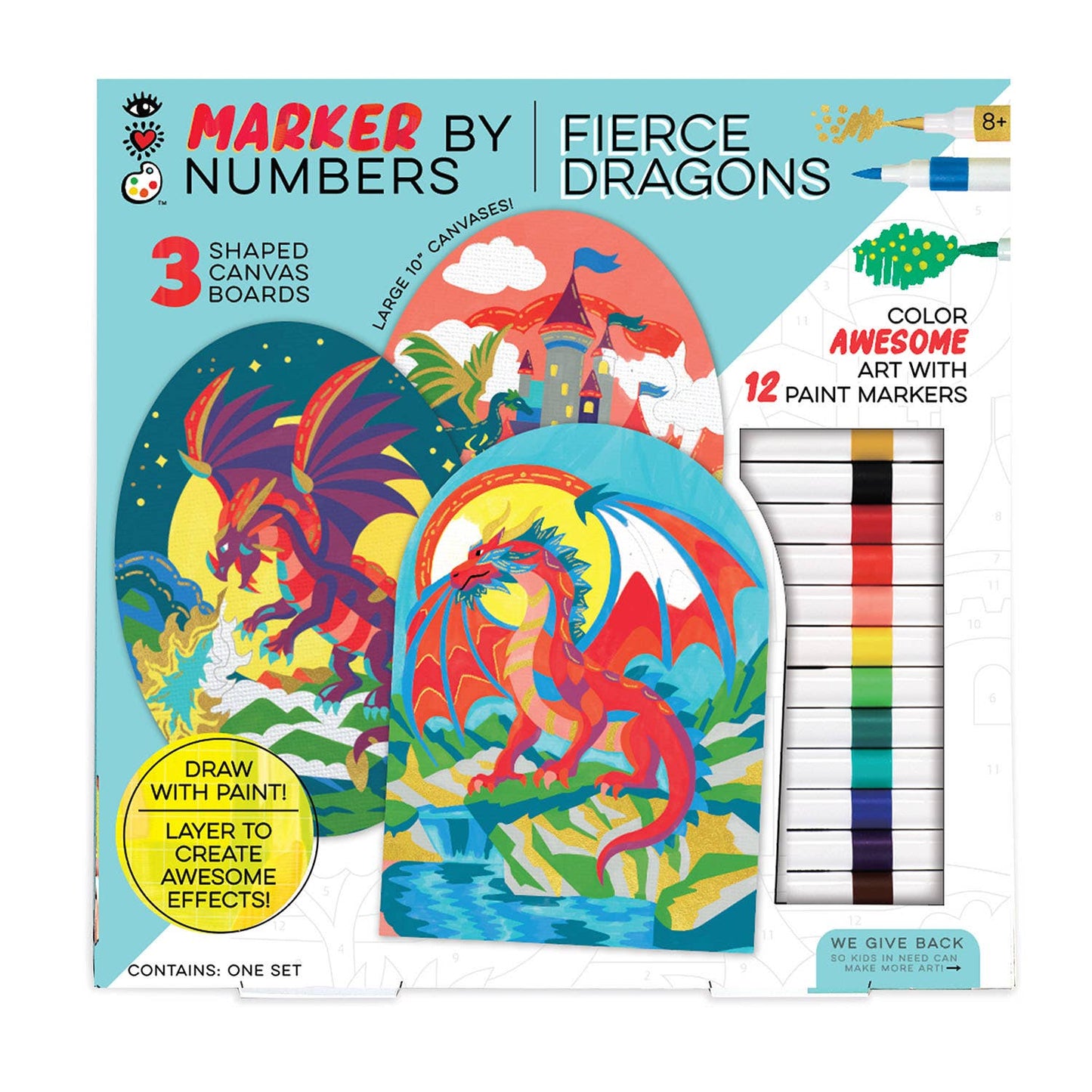Marker By Number - Dragons