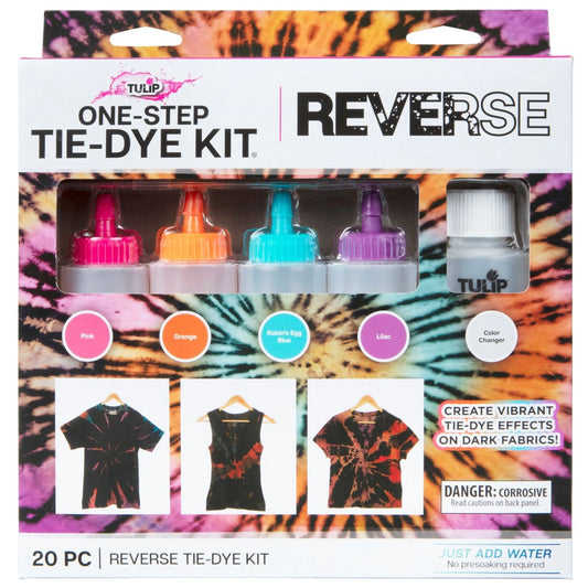 Tie Dye - Reverse 4-Color Tie-Dye Kit
