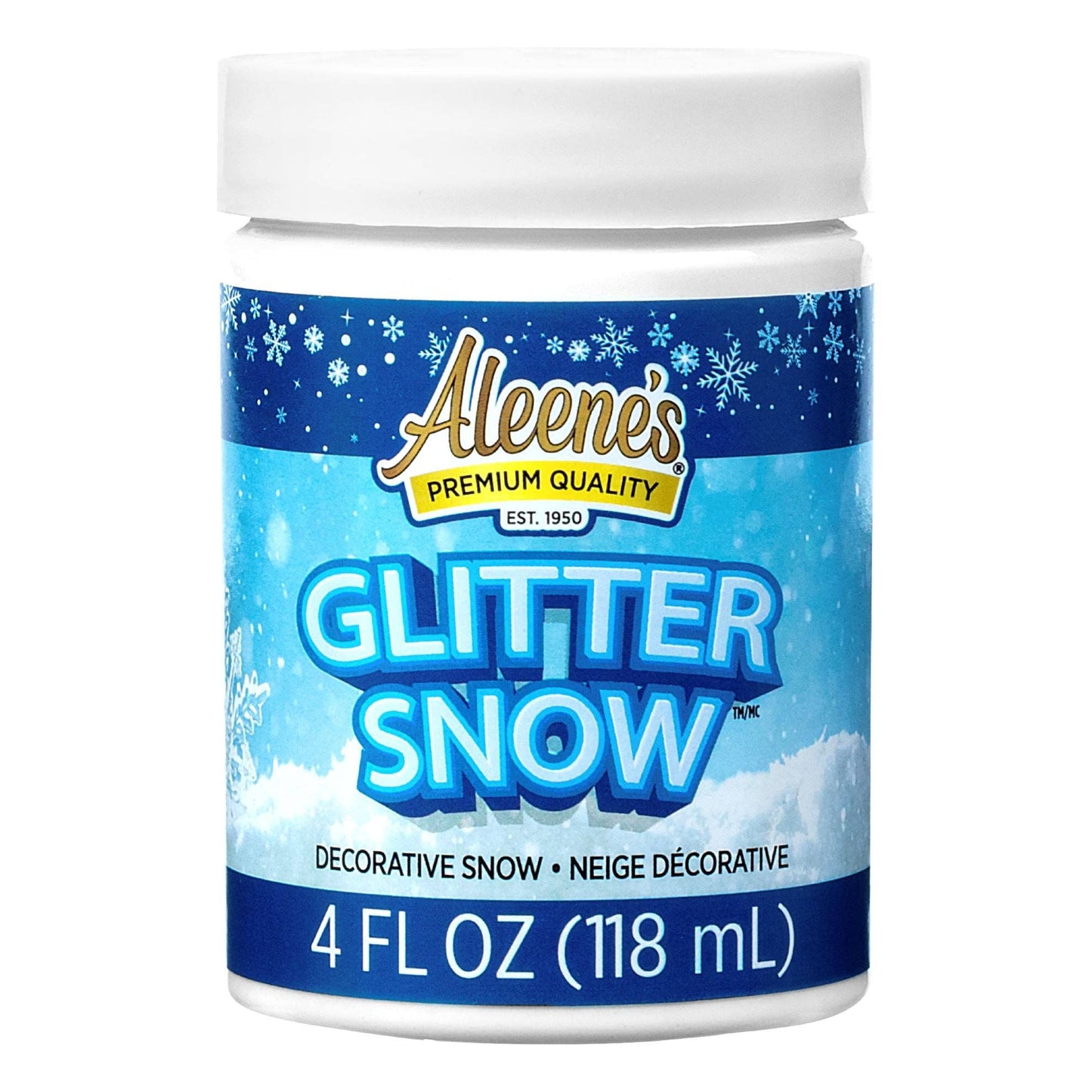 Glitter - Aleene's Glitter Snow 4 fl. oz.