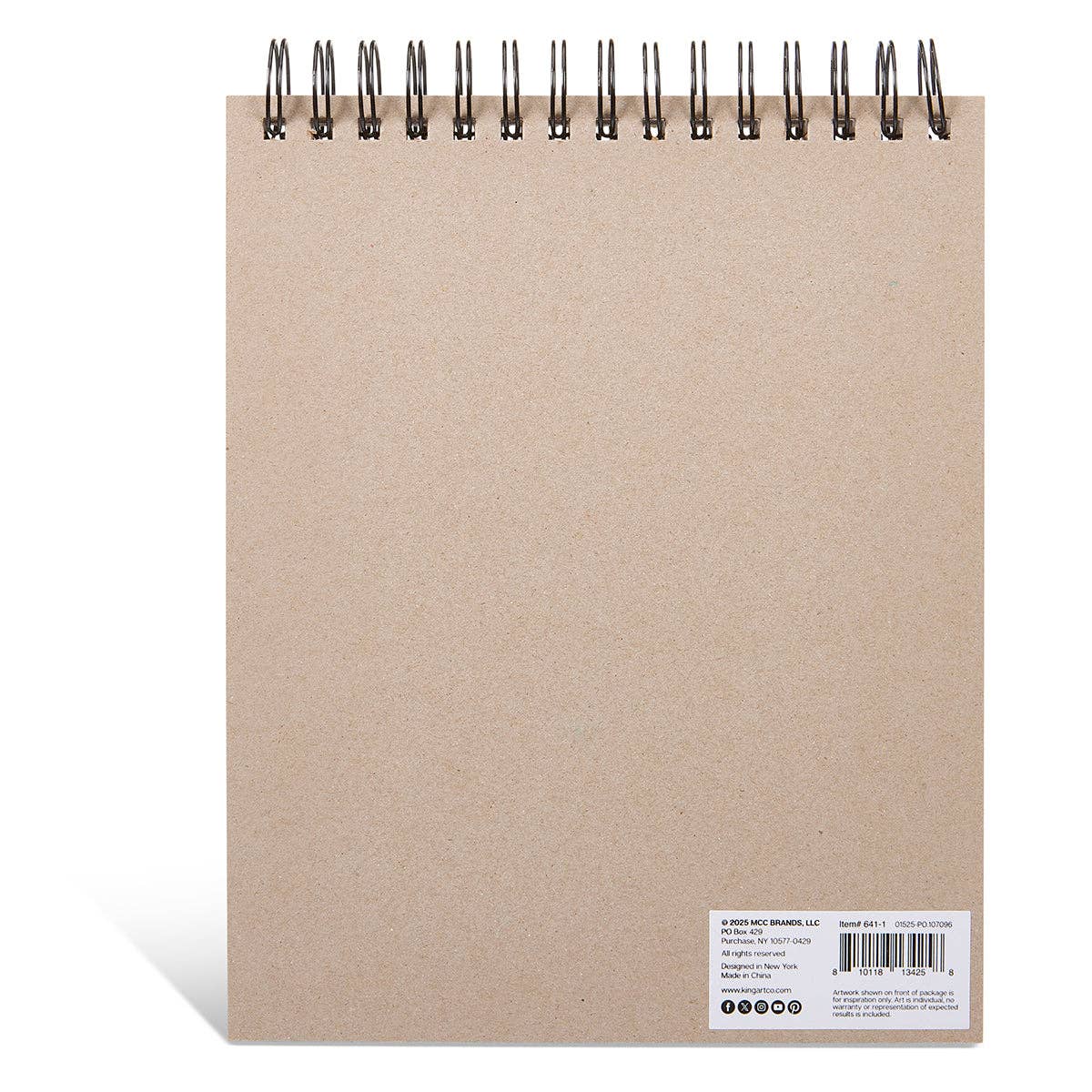 Paper Pad - Drawings 8” x 10” - 70lb (110g) - 75 Sheets