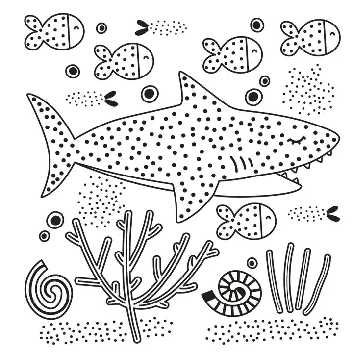 Painting Book - Paint Magic with Water Oceans