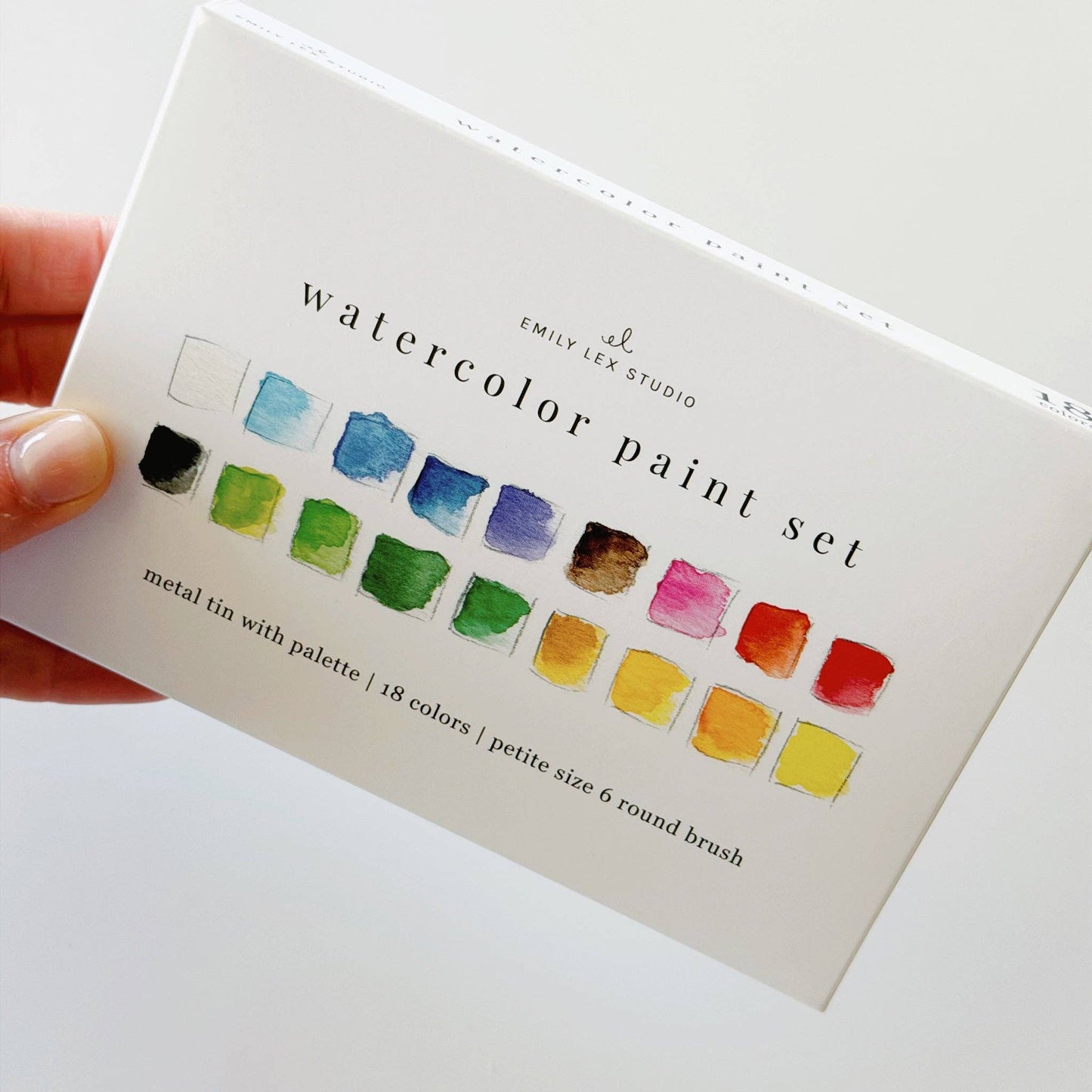 Paint - Watercolor paint set 18 colors with brush
