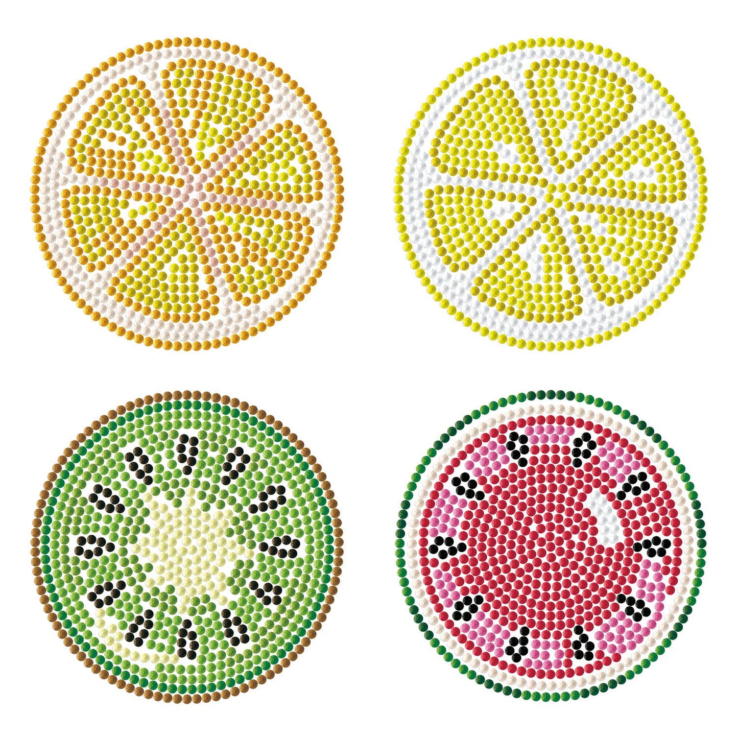 Diamond Dotz - Coasters - Tutti Frutti