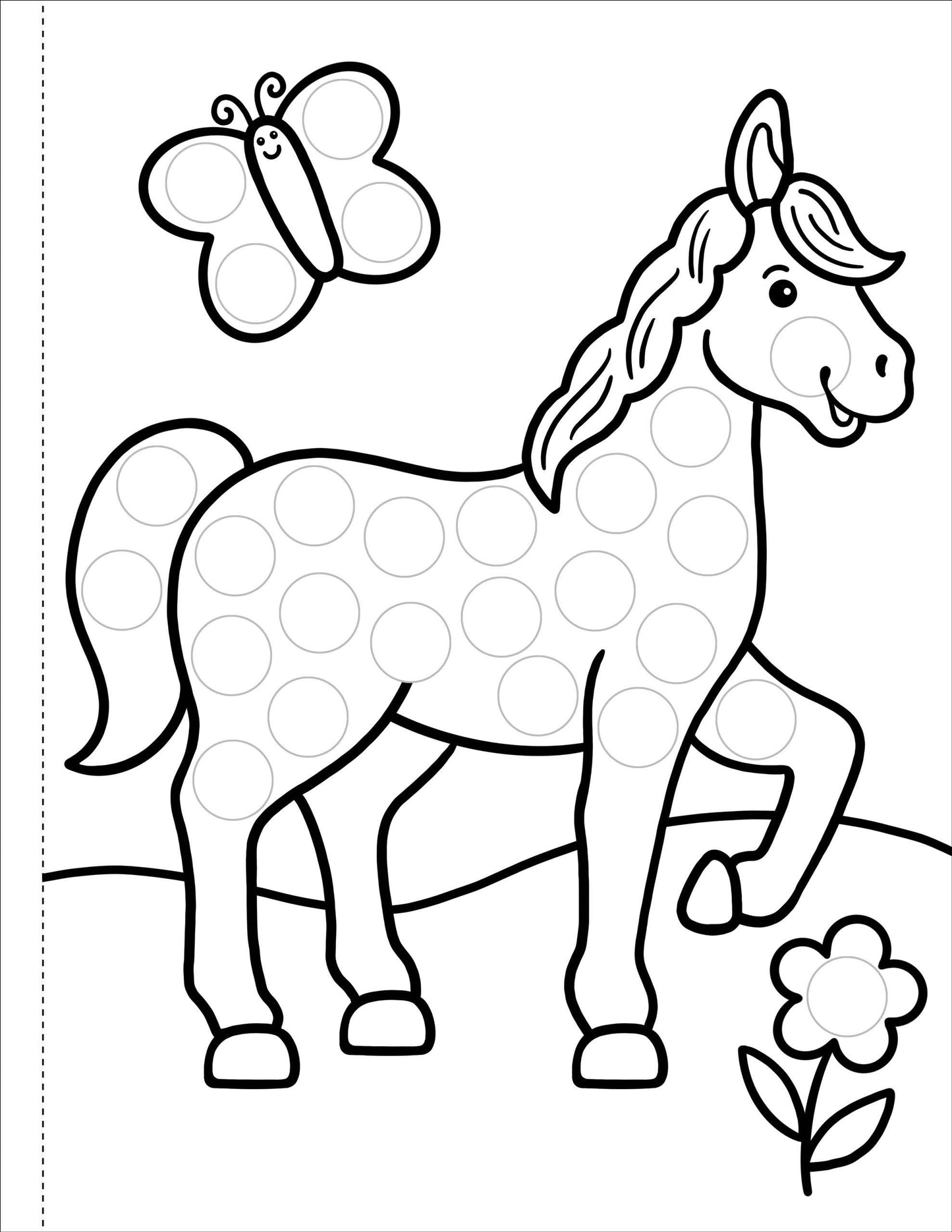 Coloring Book - My First Dot Markers Animals