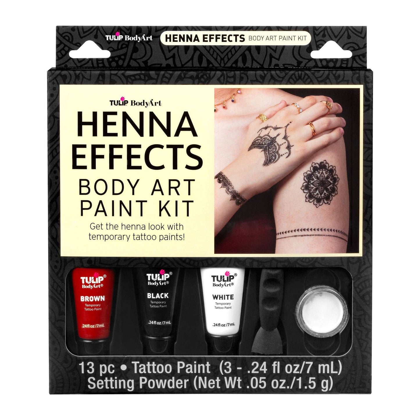 Henna Tattoo Kit - Tulip Body Art Ultimate
