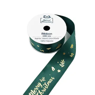 Ribbon - Christmas Design Ribbon 1"x3Yards/Roll