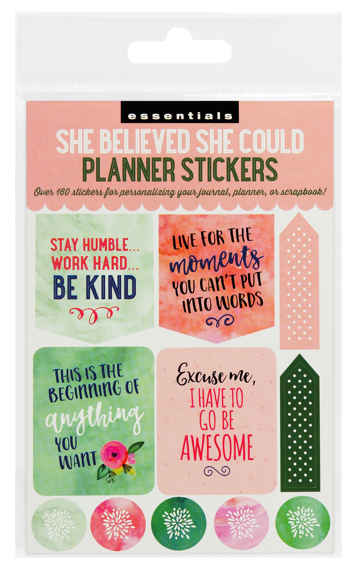 Stickers - Essentials She Believed She Could Planner