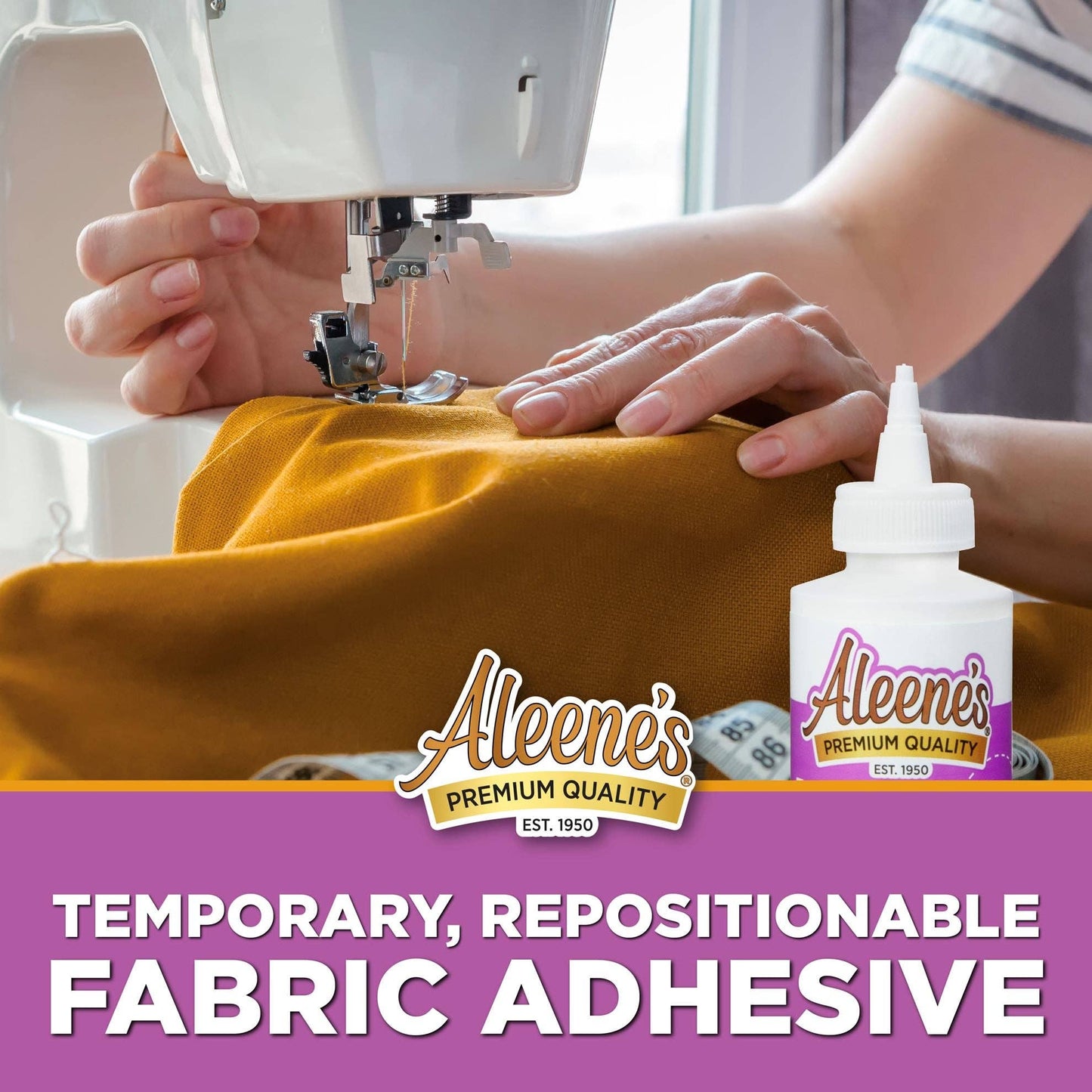 Adhesives - Aleene's No-Sew Temporary Fabric Glue 4 fl. oz.