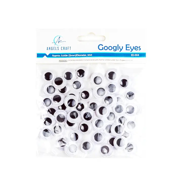 Stickers - Googly Eyes - 15mm