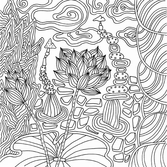 Coloring Book - Serenity Artist's