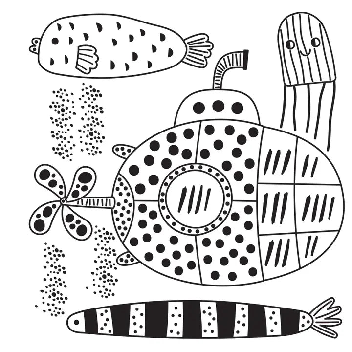 Painting Book - Paint Magic with Water Oceans