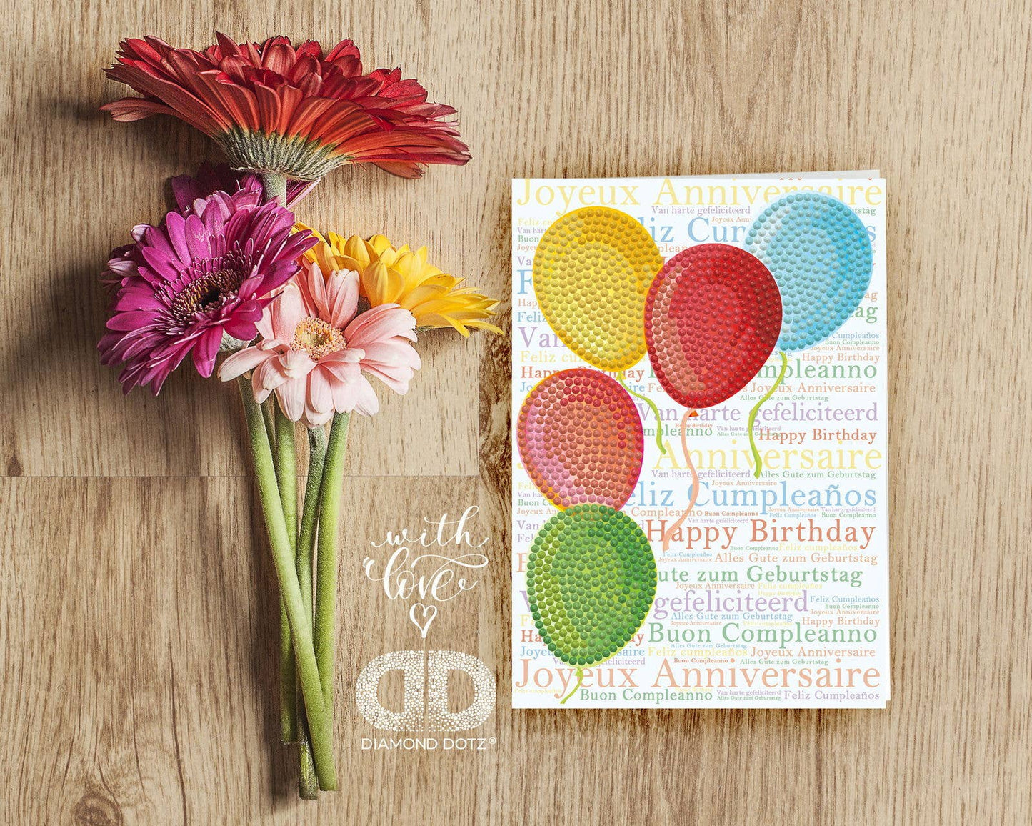 Card - Balloons on High