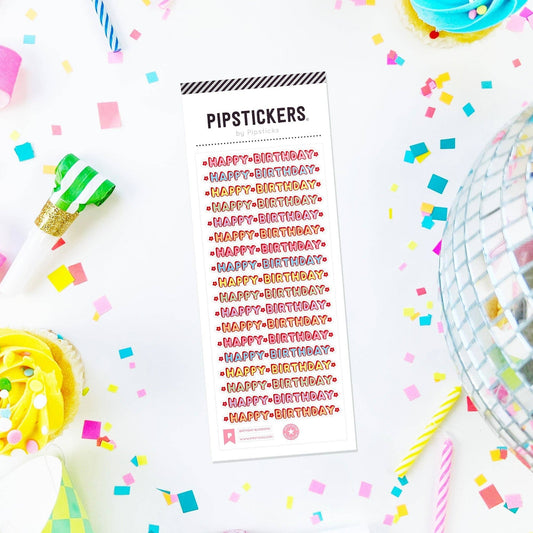 Stickers - Birthday Blossoms
