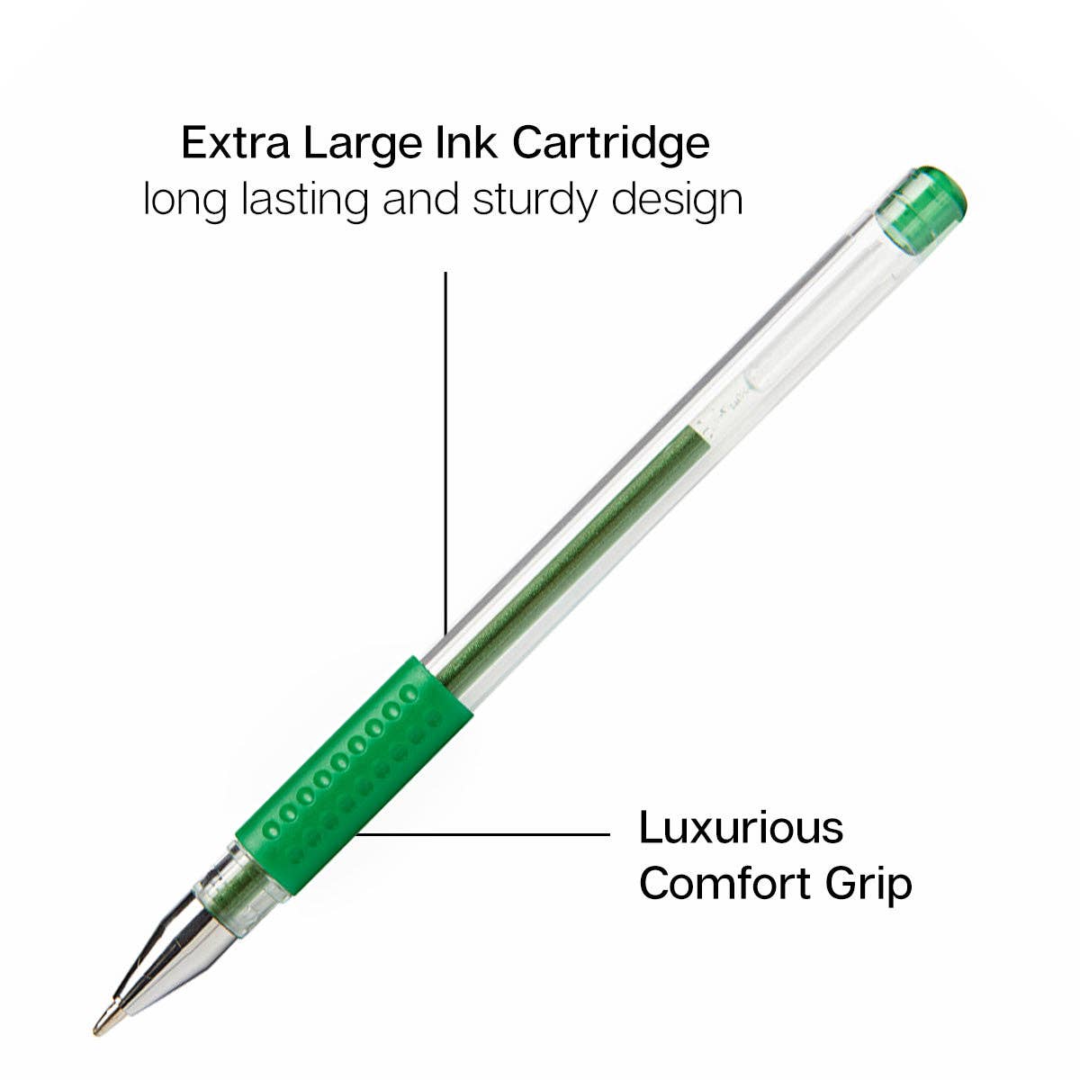 Pens - Gel Pens - Comfort Grip - 80 Colors