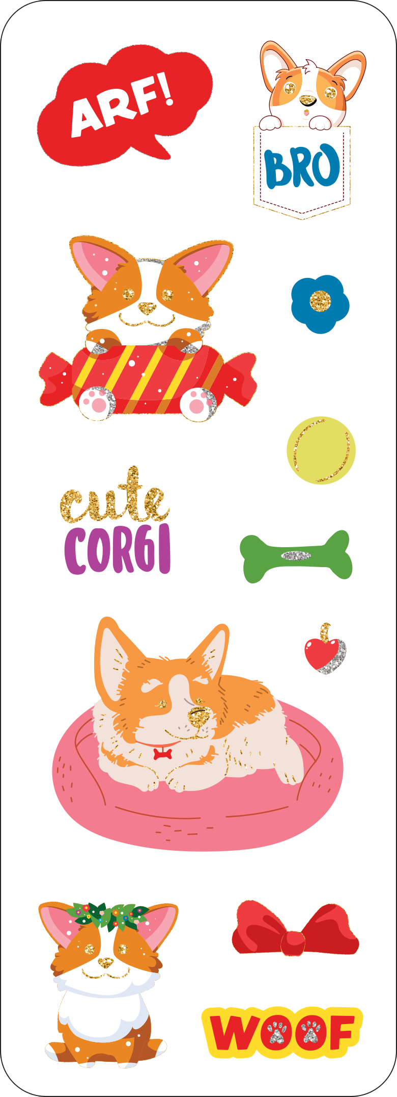 Stickers - Corgis