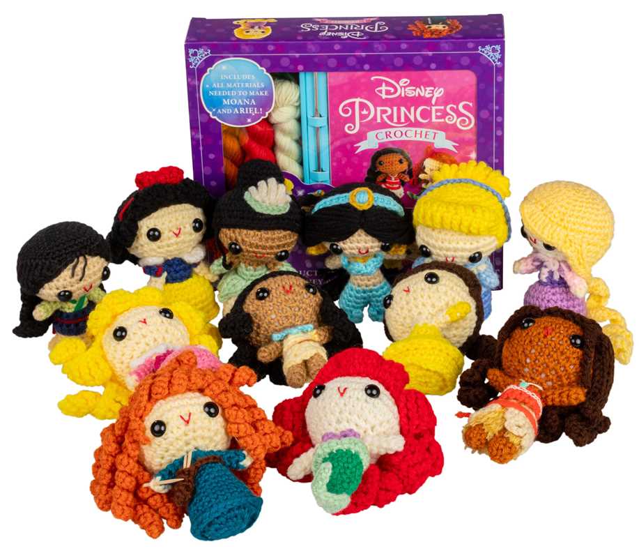 Book - Disney Princess Crochet by Editors of Thunder Bay Press: Kit - Paperback; 76 pages