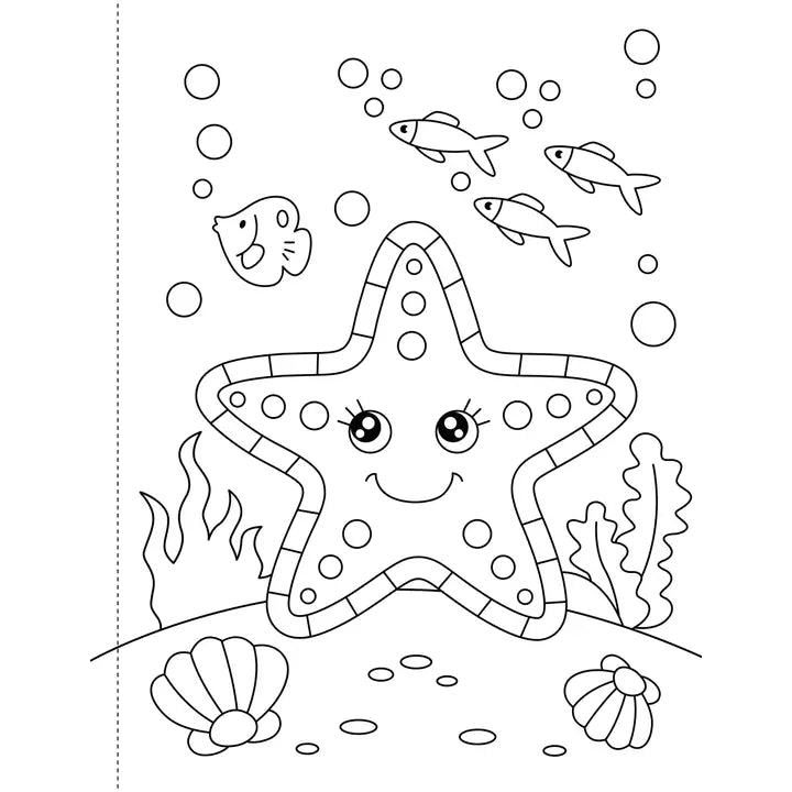 Coloring Book - Under the Sea Coloring Book