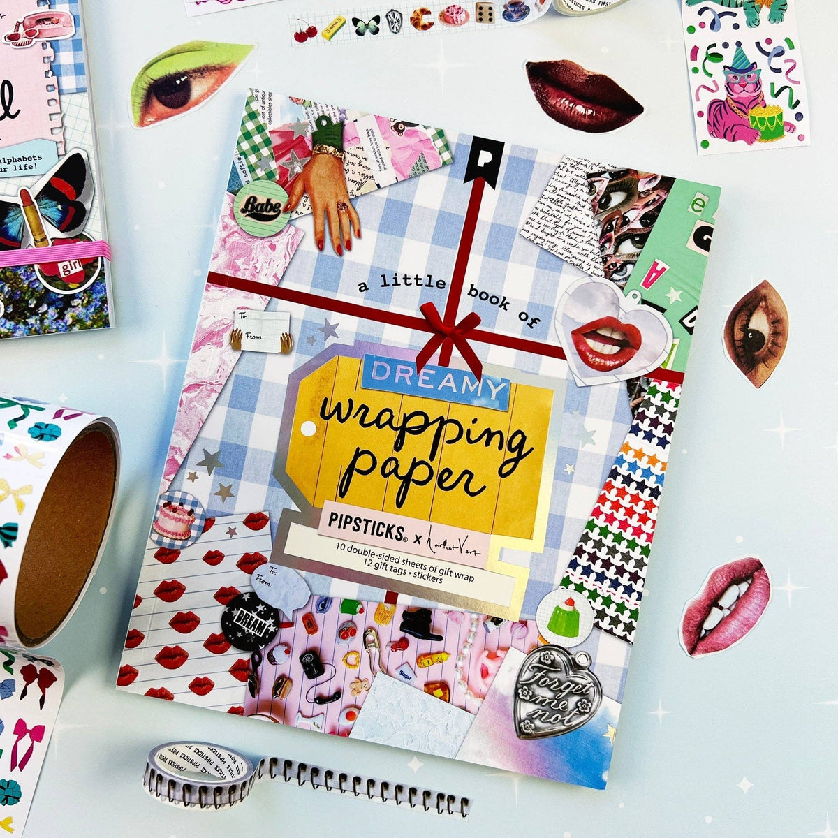 Wrapping Paper - Haricot Vert Dreamy Wrapping Paper Book