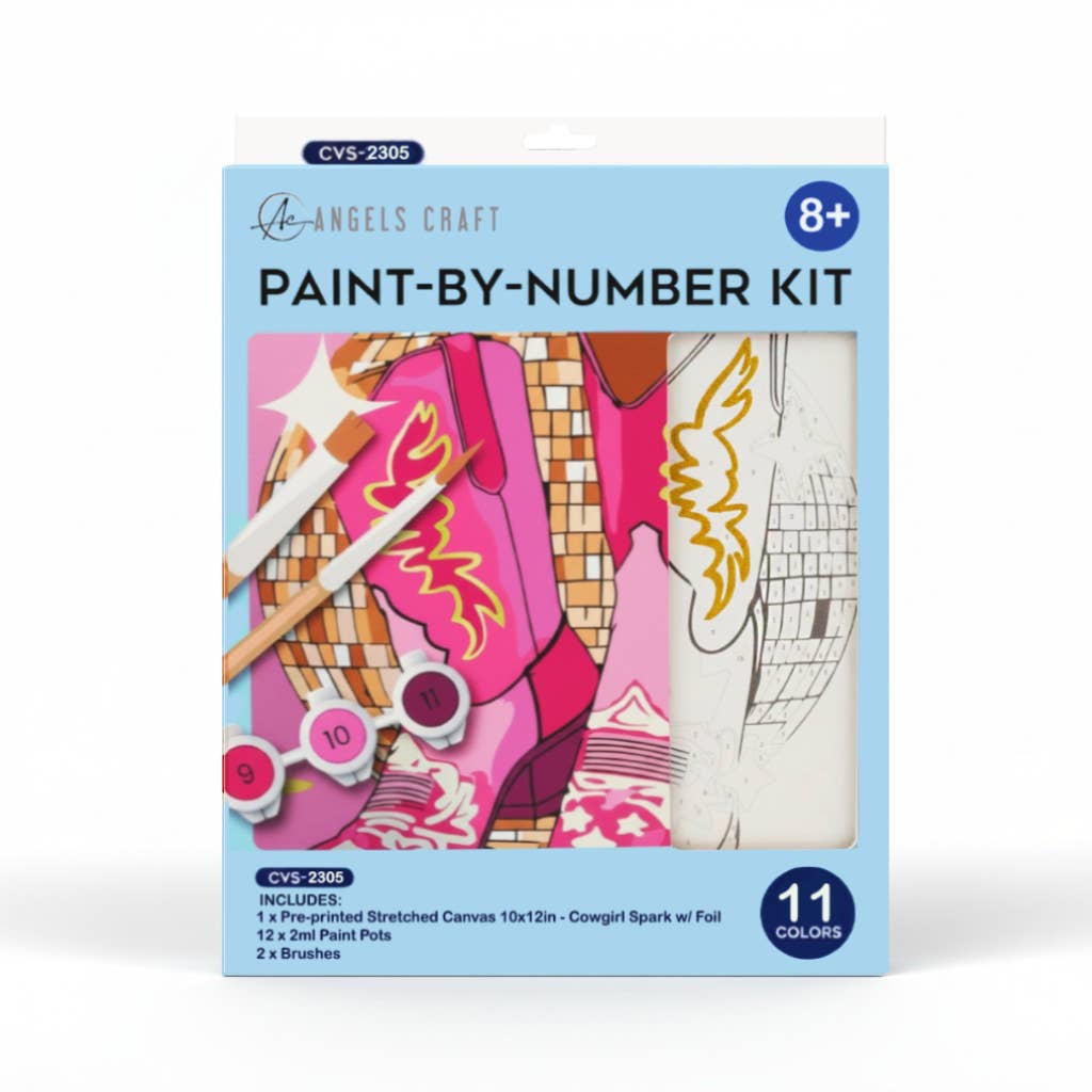 Paint-by-Number Kits Jellyfish Current