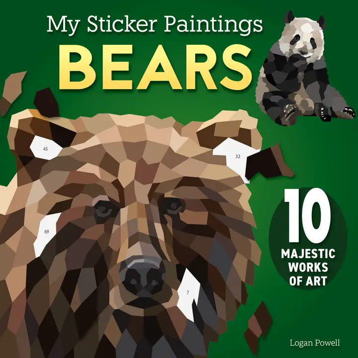 Sticker - My Sticker Painting Book Bears