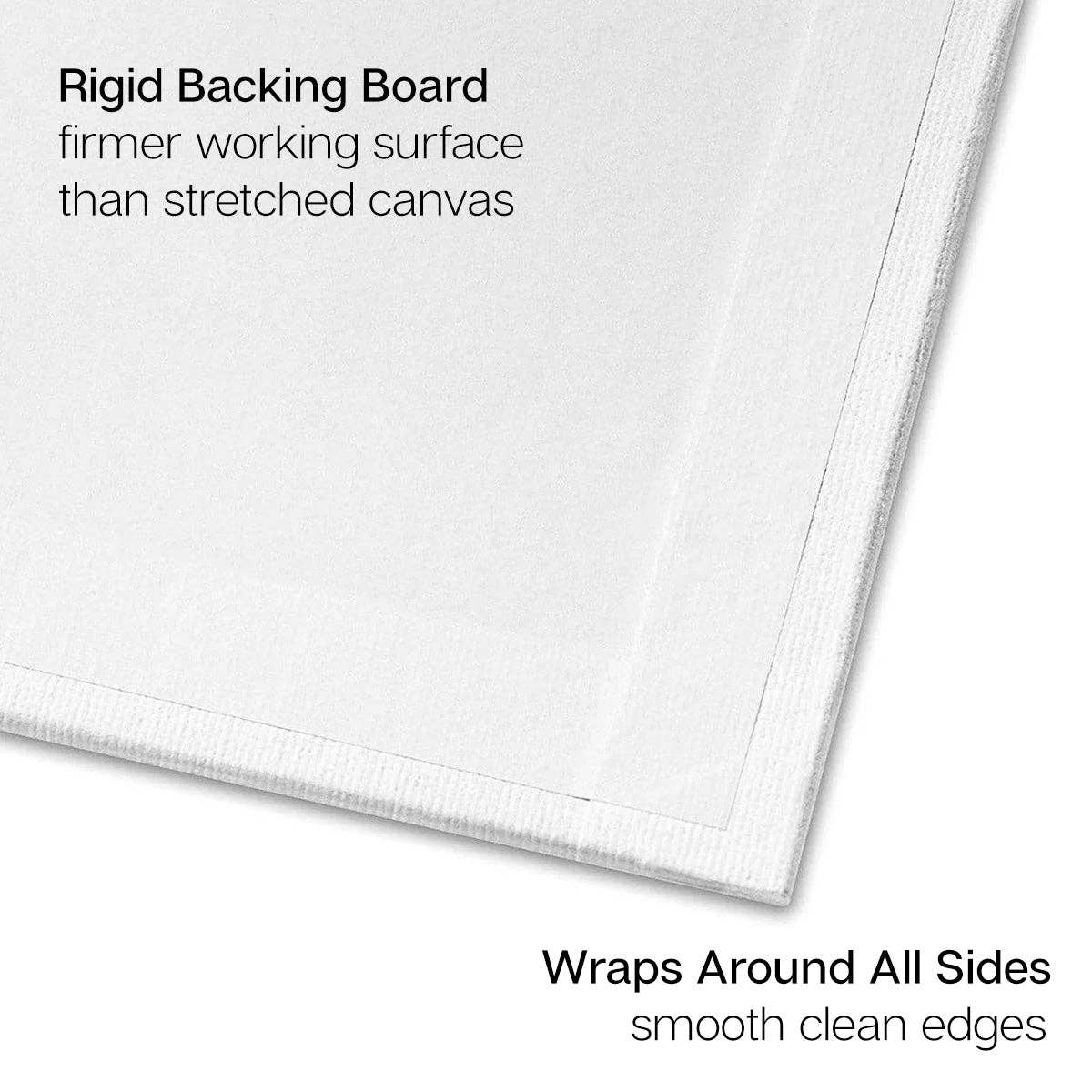 Canvas - White Canvas Panels - Classic - 8" x 10" - 14 Pack