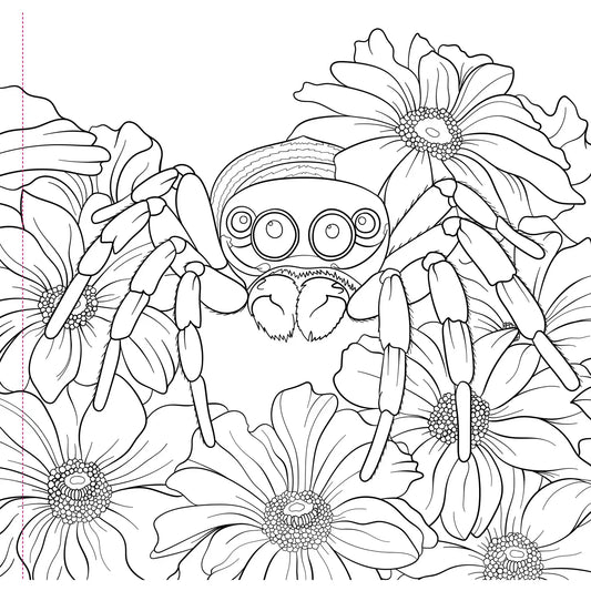 Coloring Book - Goth Garden Adult Coloring Book