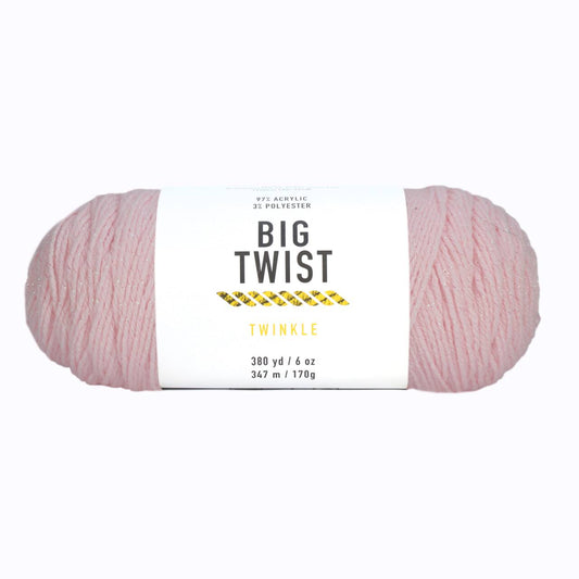 Yarn - Big Twist - Twinkle Yarn Light Pink