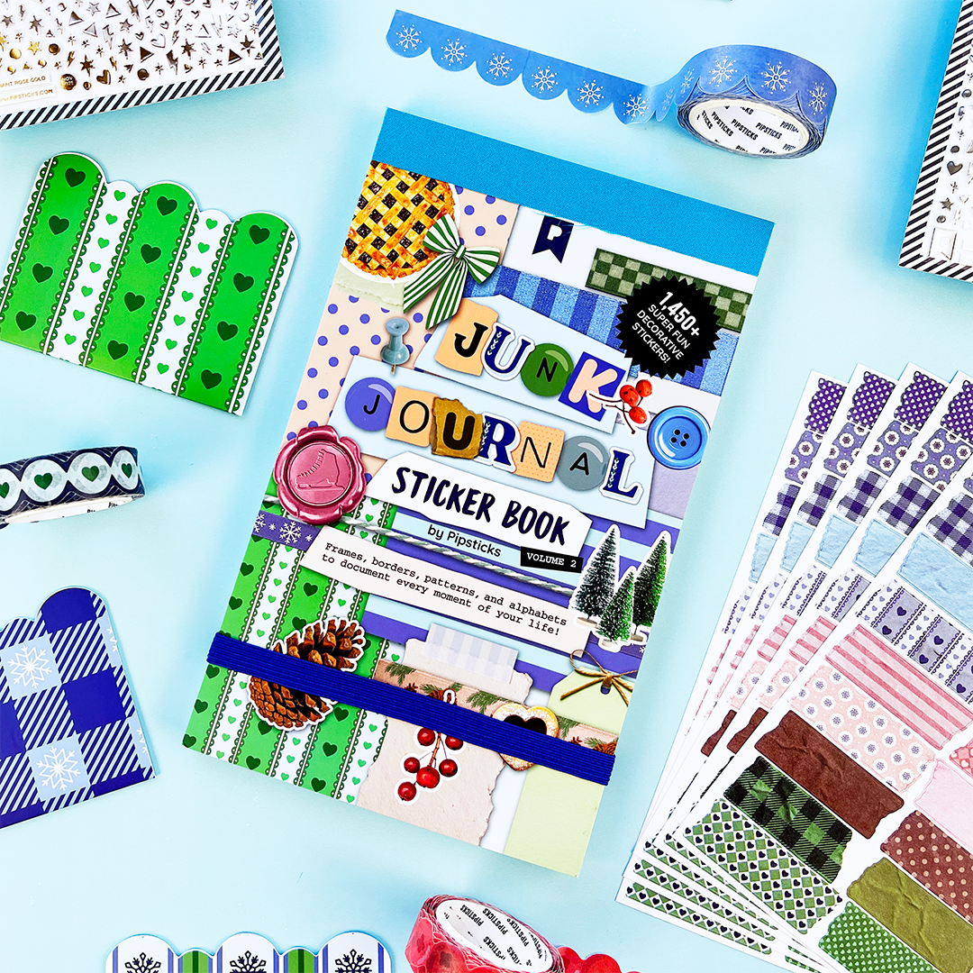 Stickers - Winter Whimsy Junk Journal Sticker Book