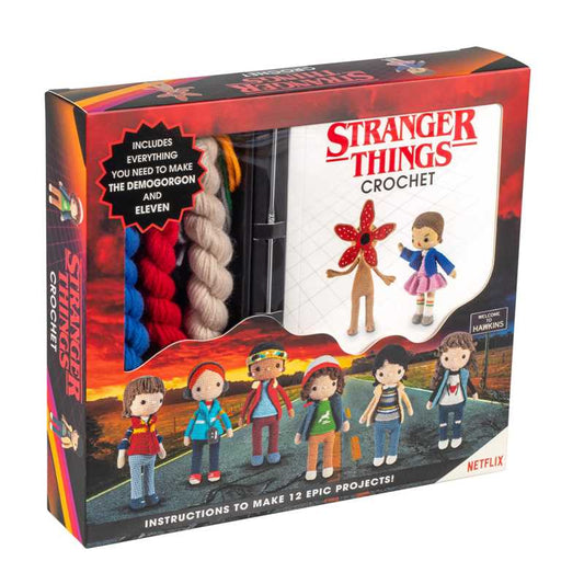 Book - Stranger Things Crochet by Editors of Thunder Bay Press: Kit - Paperback; 88 pages
