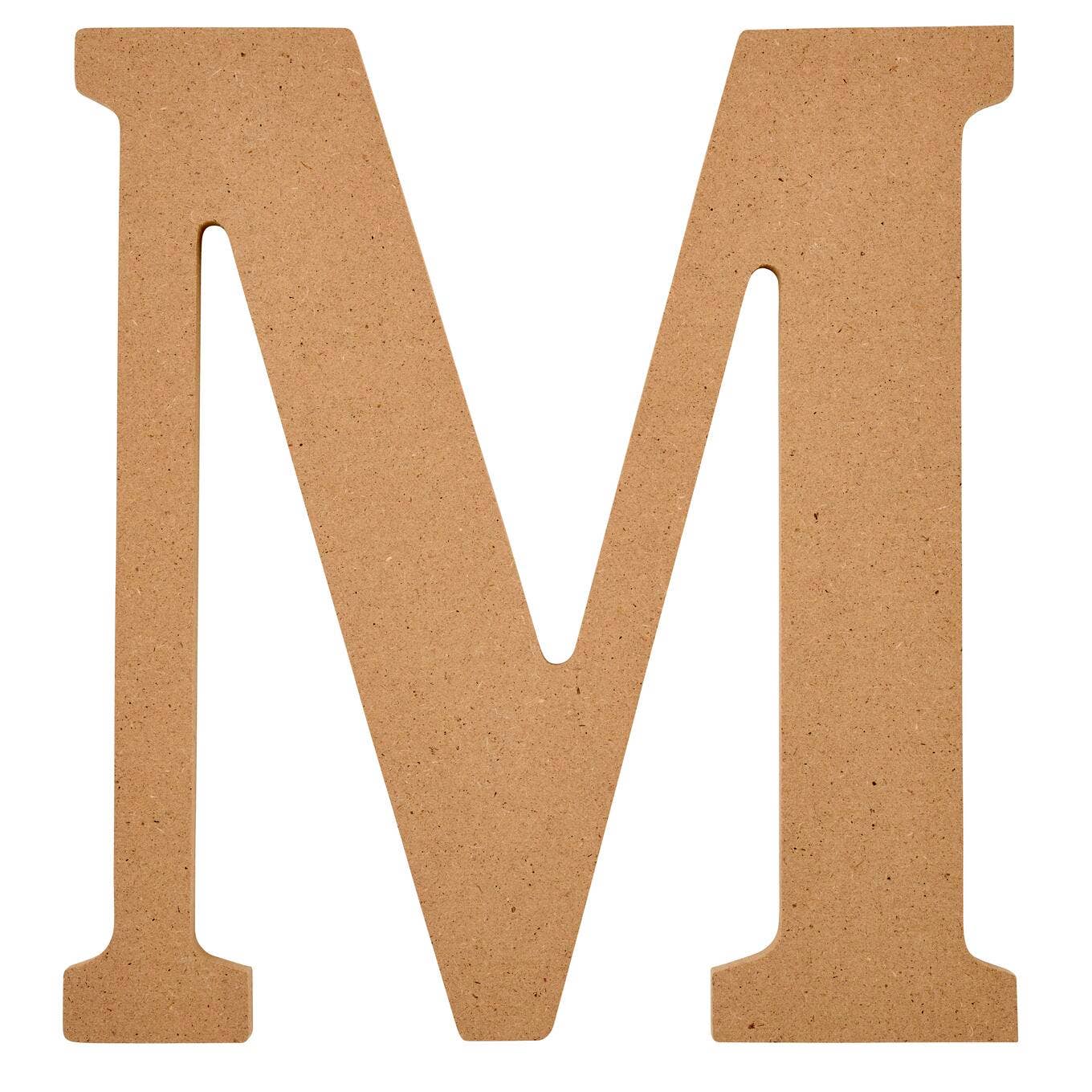 Wood - 8 inch MDF Letter - M