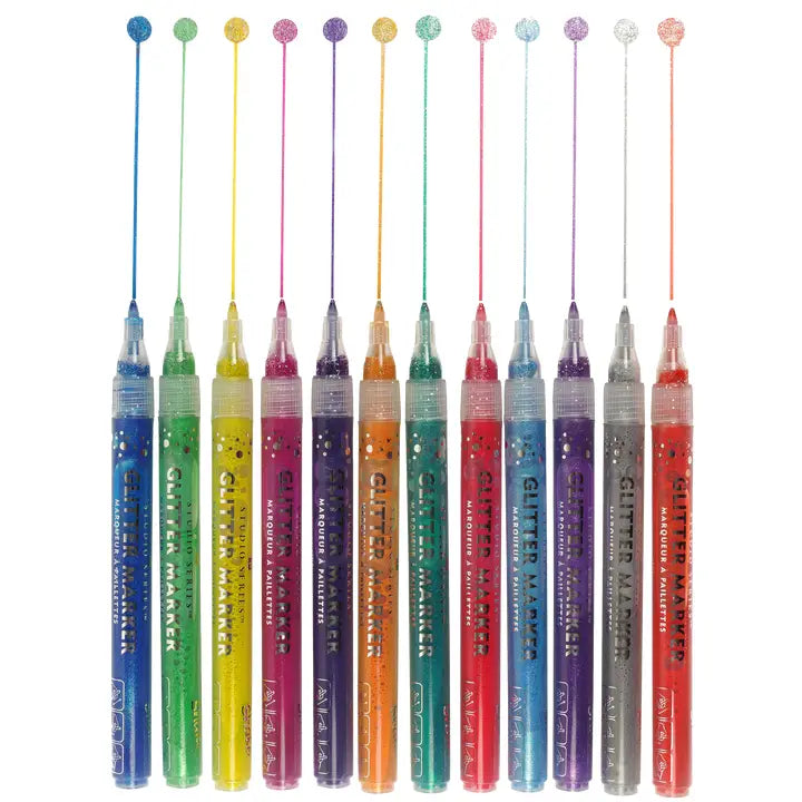 Markers - Studio Series Glitter Markers (Set of 12)