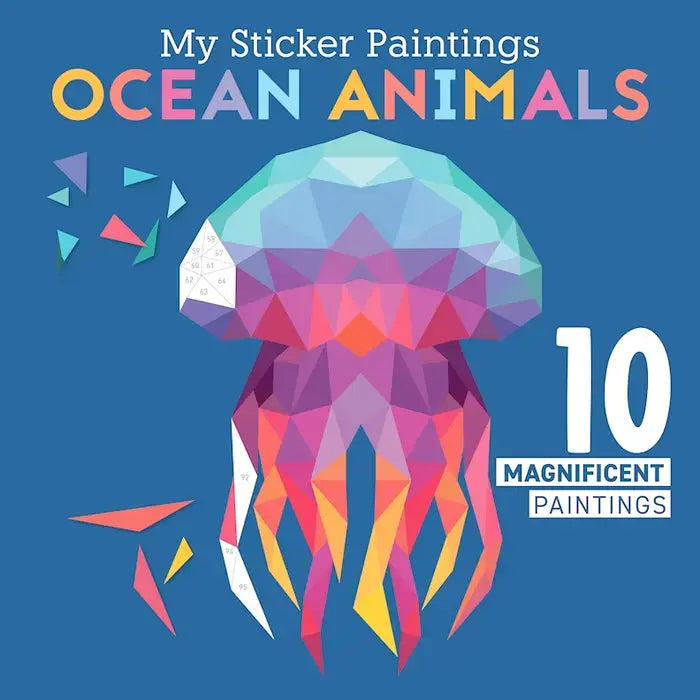 Sticker - My Sticker Painting Book Ocean Animals