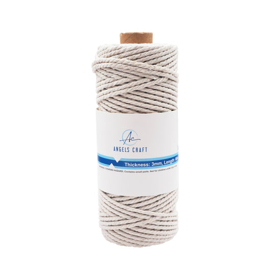 Rope - Macrame Cord Natural Beige, 72yd 1-ct