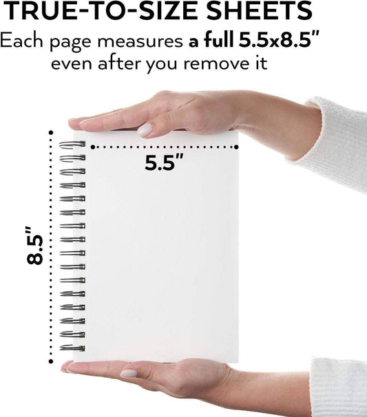 Paper Pad - Arteza® Sketchbook  5.5"x 8.5" 100 Sheets Each