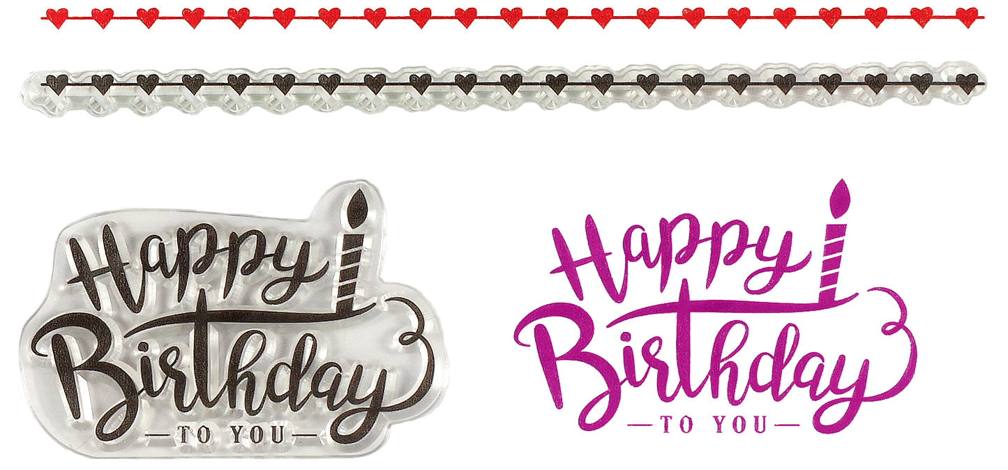 Stamps - Friendly Greetings Clear Silicone Stamp Set