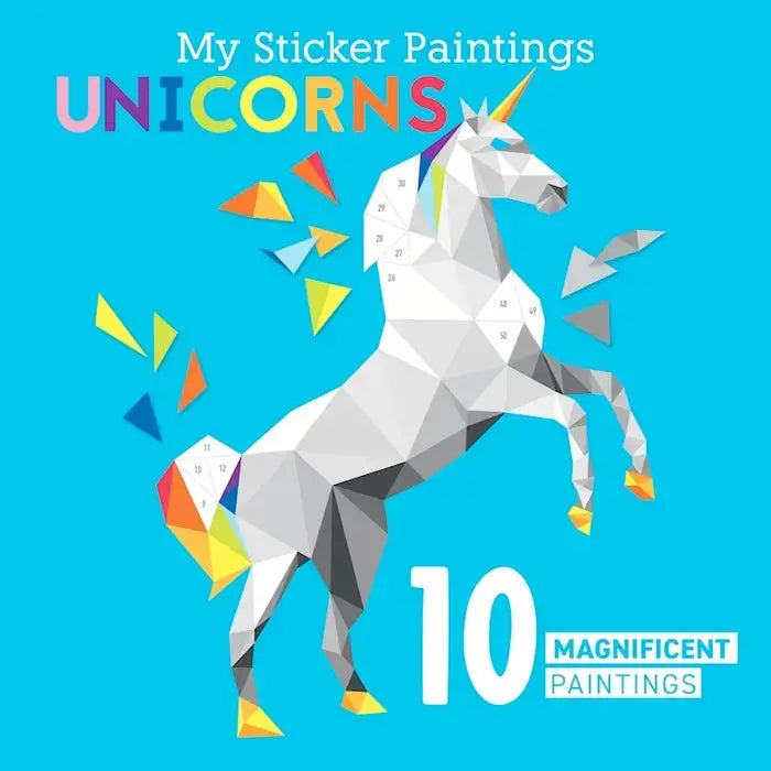 Sticker - My Sticker Painting Book Unicorns