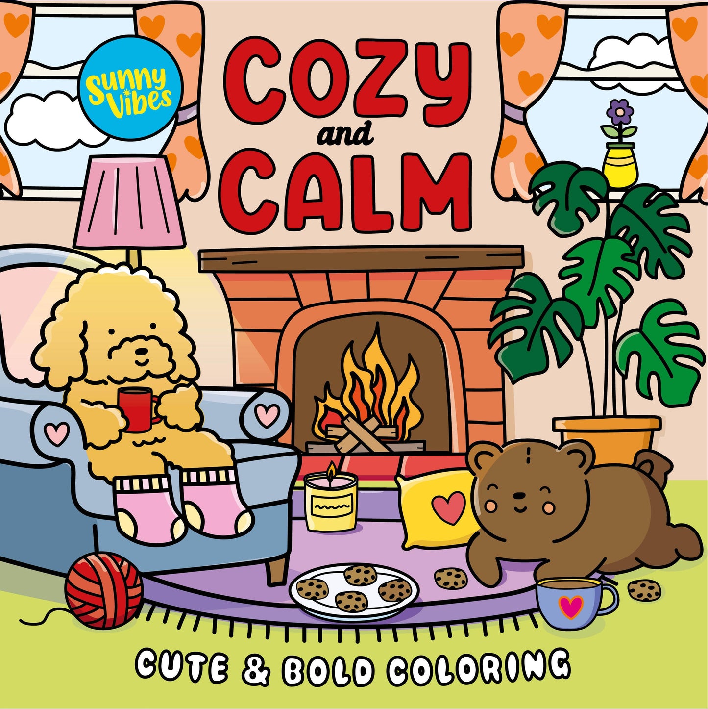 Coloring Book - Cozy & Calm