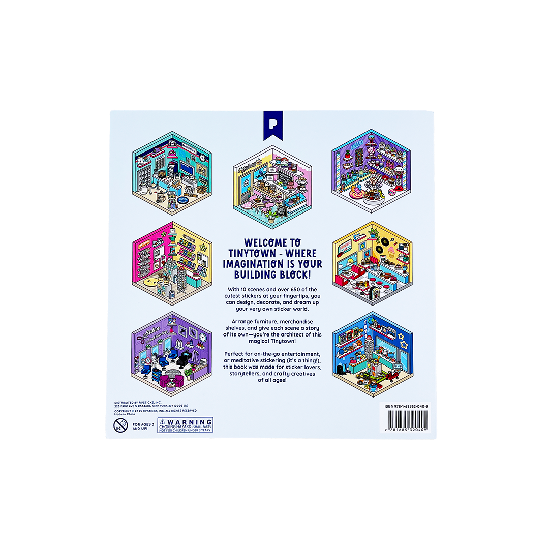 Stickers - Tinytown Sticker Book: Volume 1
