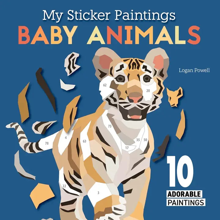 Sticker - My Sticker Painting Book Baby Animals