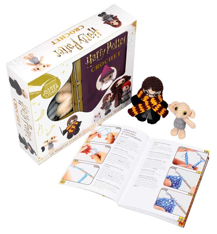 Book - Harry Potter Crochet by Lucy Collin: Kit - Paperback; 76 pages
