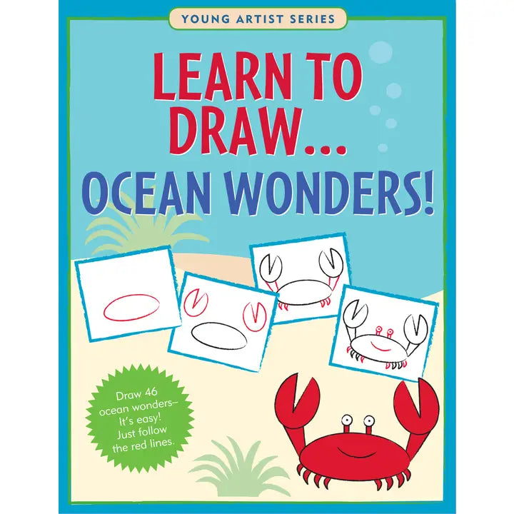 Coloring Book - Learn To Draw... Ocean Wonders!