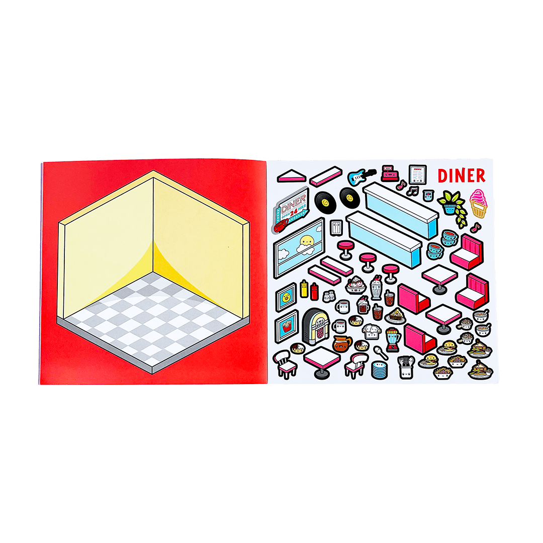 Stickers - Tinytown Sticker Book: Volume 1