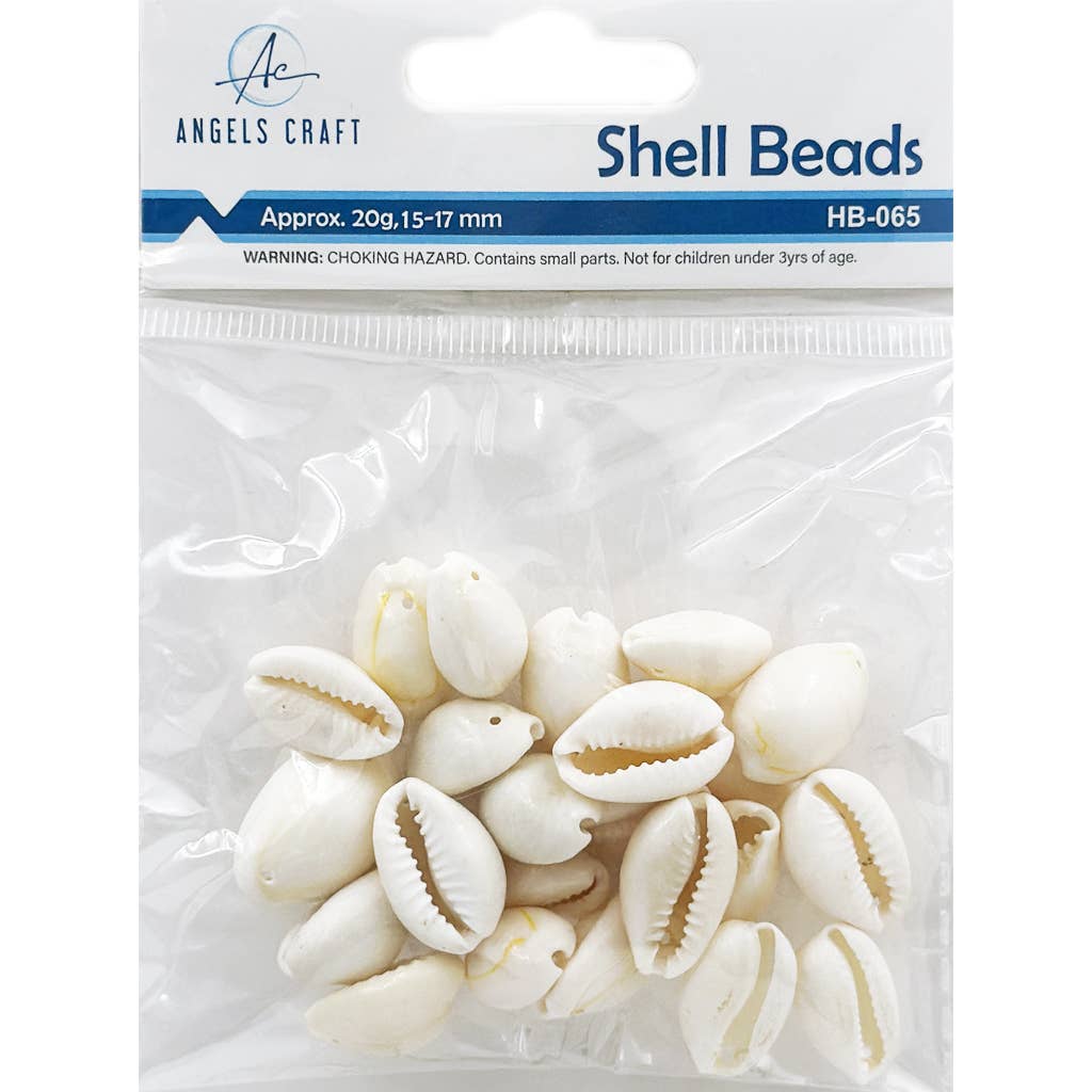 Beads - Small Bulk Cut White Cowrie Shell