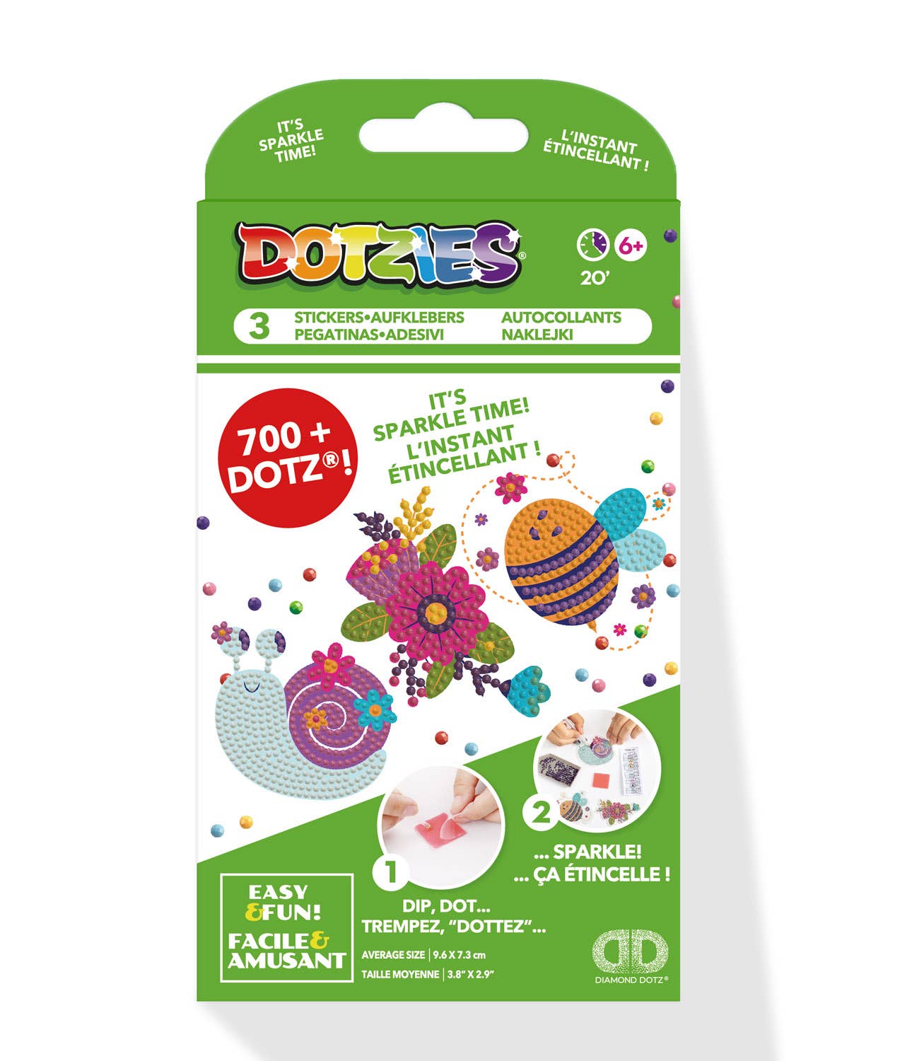 Diamond Dotz - Dotzies Sticker Assortment CDU