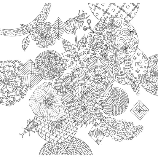 Coloring Book - Zen Garden Artist's